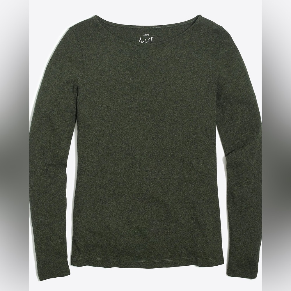 J. Crew Long-Sleeve Artist Tee
